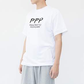험블스튜디오 남성용 냉감 통기성 PPP 레터링 쿨론 반팔 티셔츠 TSST_103_300