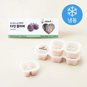 배마마 굵게다진 콜라비 2개입 (냉동)