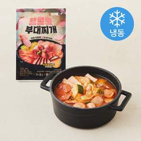 신의주찹쌀순대 햄 통통 부대찌개 1~2인분 (냉동)
