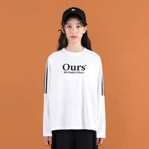 디디오 초중생 아워스 싱글 긴팔 티셔츠