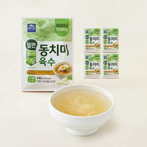 면사랑 덜 짠 저당 동치미육수 5개입