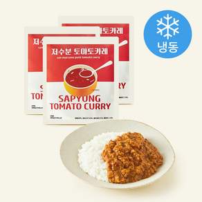 사평 산마르자노 저수분 토마토카레 (냉동)