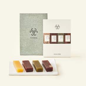 미누재 수제 양갱 30g x 4종 세트 + 쇼핑백