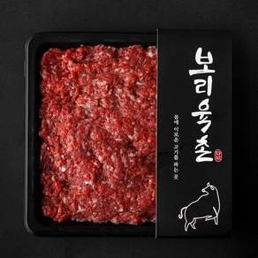 보리육촌 국내산 소고기 3등급 다짐육 (냉장), 1개, 300g
