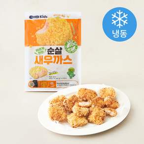 베베쿡 바르게 만든 순살 새우까스 (냉동)