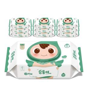 순둥이 로하스 아기물티슈 캡형