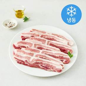 프랑스산 삼겹살 슬라이스 구이용 (냉동)