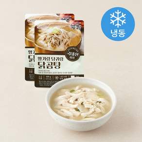 두찜 황기랑 당귀랑 닭곰탕 1~2인분 (냉동)