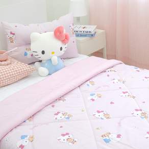 산리오 헬로키티 티니허그 차렵이불