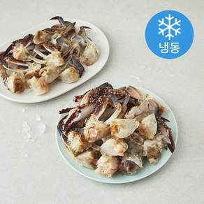 위드프레쉬 국내산 손질 꽃게 4절 (냉동)