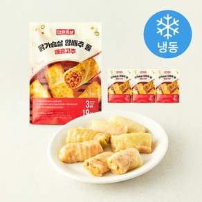 한끼통살 닭가슴살 양배추 롤 매콤고추맛 (냉동)