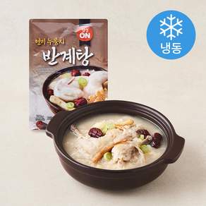 정성온 현미 누룽지 반계탕 (냉동)