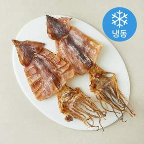 청해명가 국내산 동해안 건오징어 2미 (냉동)