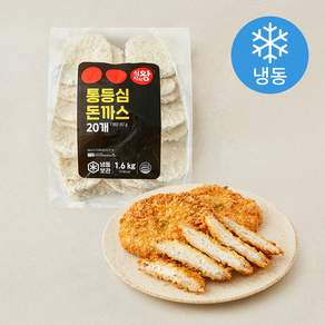 식자재왕 통등심돈까스 20개입 (냉동)