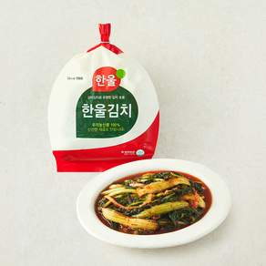 한울 얼갈이 열무 김치