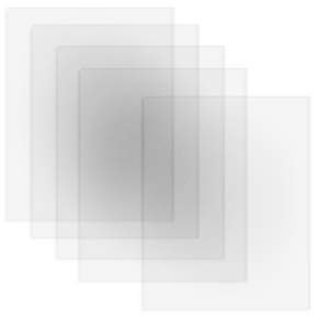 OON 투명 PVC판 350 x 500 x 0.5 mm