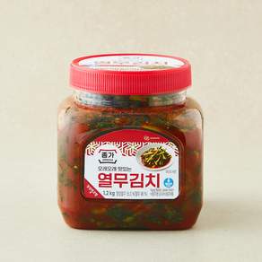 종가 열무김치