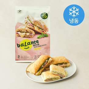 CJ제일제당 밸런스밀 고단백 프로틴 치아바타 샌드위치 잠봉뵈르 (냉동)