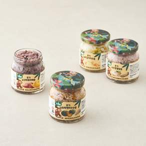 cle 후기 9~11개월 수수찹쌀닭죽 200g + 녹미감자치즈죽 200g + 단호박현미수수죽 200g + 고구마흑미배죽 200g 이유식 A세트