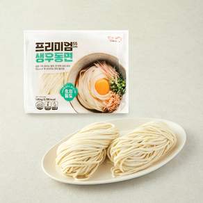 쿡탁 프리미엄 생우동면