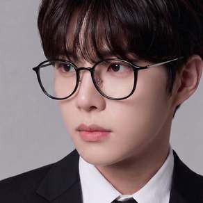 라피던트 티타늄 블루라이트 차단 콤비 사각 안경 포엠 RT4084