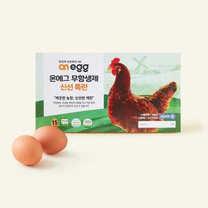 온에그 무항생제 인증 신선 특란 900g