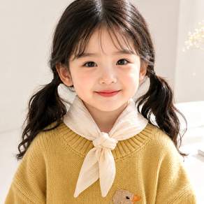 우주아이 내추럴 요루링 타이 스카프