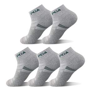 PGA투어 남성용 쿠션 압박 단목 양말 PGAM-02