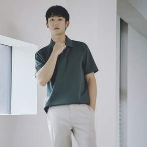 마인드브릿지 남성용 수피마 카라 티셔츠 MATS31C1