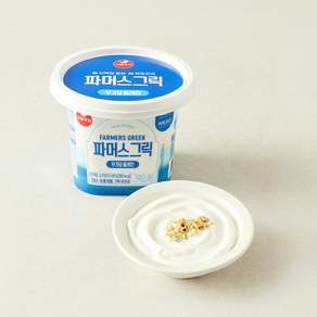서울우유 파머스 그릭 무가당 플레인 요거트