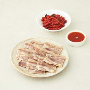 상상차림 편육 100g + 무말랭이무침 40g + 새우젓 15g 세트
