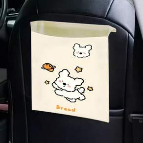 어반카 차량용 무지 캐릭터 일회용 쓰레기봉투 100p, 강아지, 1세트