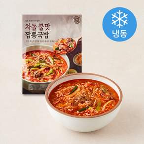 자연별곡 차돌 불맛 짬뽕국밥 2인분 (냉동)