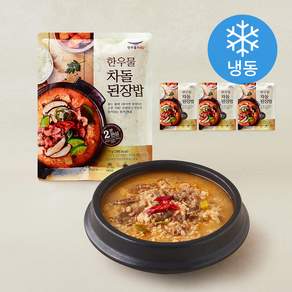 한우물 차돌된장밥 4개입 (냉동)