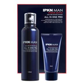 입큰 맨 파워액티브 올인원 프로 120ml+50ml+쇼핑백 세트