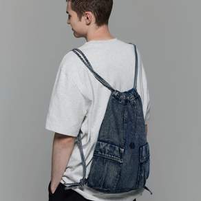 헤더헬렌 남녀공용 백팩 POCKET DENIM BAG BLUE HH4A1B8030BLU
