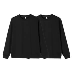 1+1 남자 기모 맨투맨 긴팔티 데일리 오버핏 가을 겨울 세트 남녀공용 STOVAXIR-019