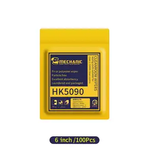 MECHANIC HK5090 슈퍼 소프트 클린 룸 와이퍼 청소 비 먼지 천 먼지없는 종이 전화 패드 태블릿 용 깨끗한