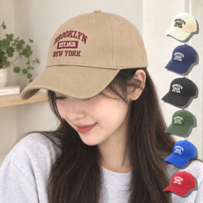 브루클린 여성 캡모자 남자 볼캡