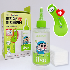 [본사정품] 일소 피지연화제 150ml 블랙헤드 기획세트 (솜 40매+블랙헤드 제거기 증정)