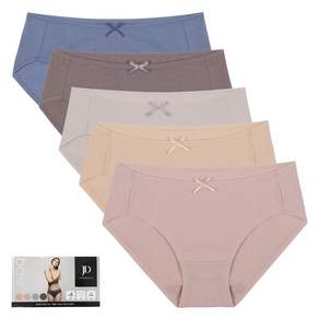 제임스딘 심플리 면스판 여성 팬티 5P
