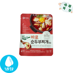 [먹깨비네] 아워홈 순두부찌개양념120gx6봉 간편조리양념장