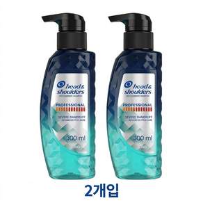 헤드앤숄더 프로페셔널 가려운두피케어 샴푸 300mL 2개입(+80mL)