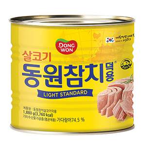 동원참치 살코기 라이트 스탠다드 덕용