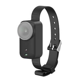 PULUZ DJI Osmo Nano용 실리콘 바디 커버 확장 손목 스트랩 및 반려동물 목걸이 마운트
