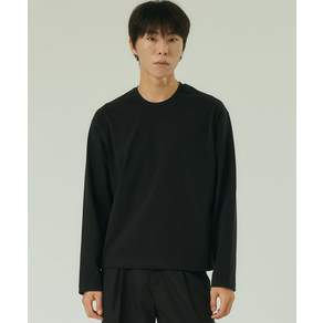 리우아 RIOOA 프리미엄 CP30 크롭 긴팔티 블랙