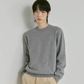 남녀공용 말랑니트 라운드넥_ZZ4SW070