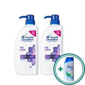 헤드앤숄더 퍼퓸 프레쉬 샴푸 750ml 2p + 딥클린 샴푸 90ml