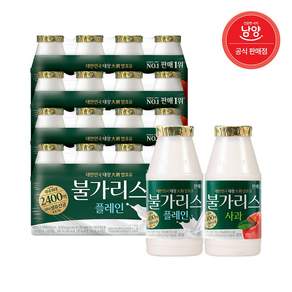 [남양] 마시는 불가리스 150ml 플레인8개 사과8개