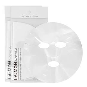 라몽 일회용 얼굴팩 랩 마스크 100p